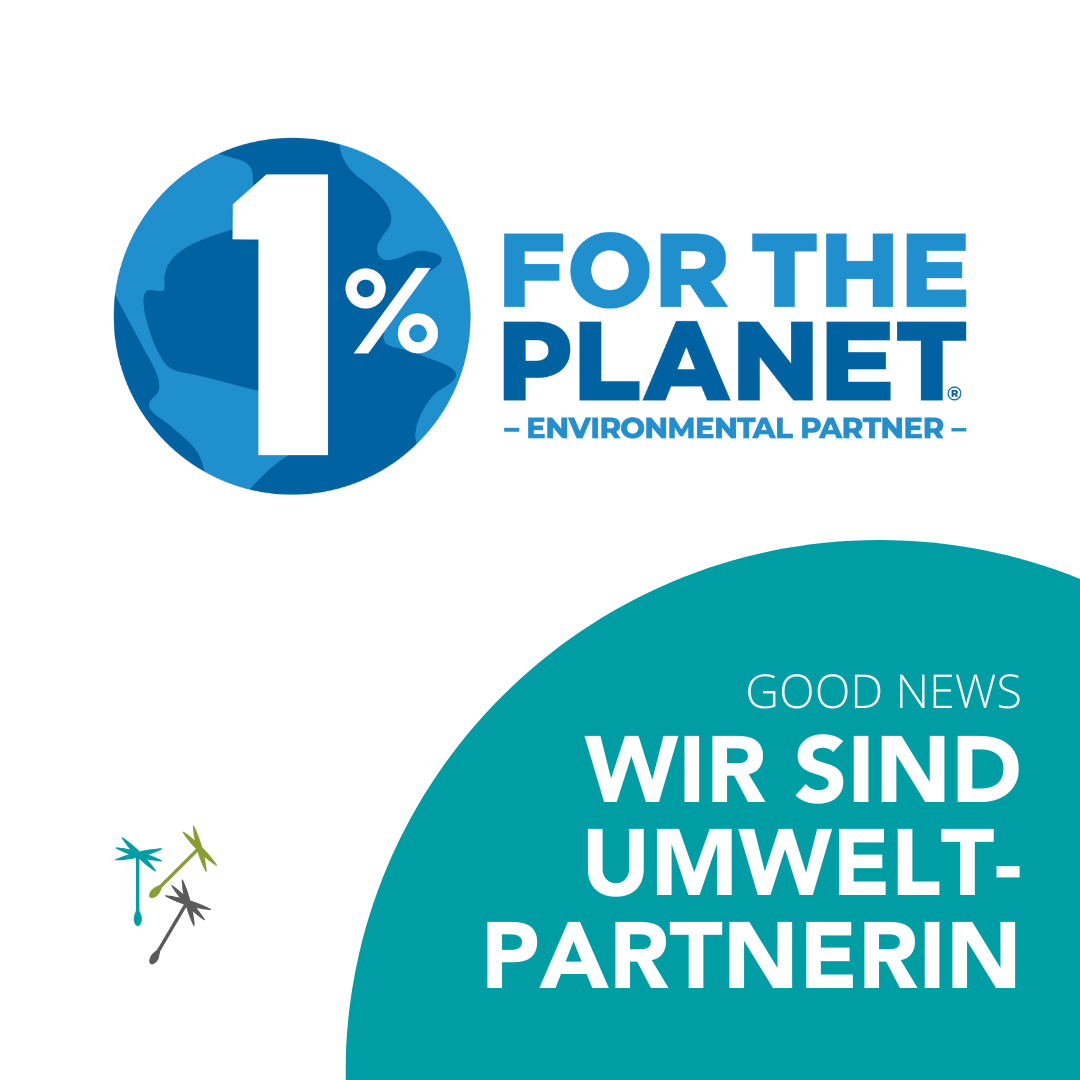 Wir sind «Environmental Partner» bei 1% for the planet!