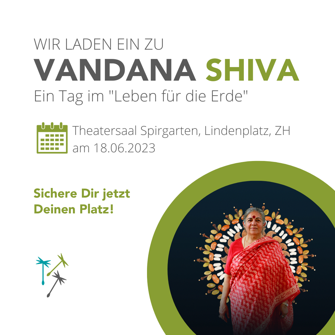 Vandana Shiva in Zürich
